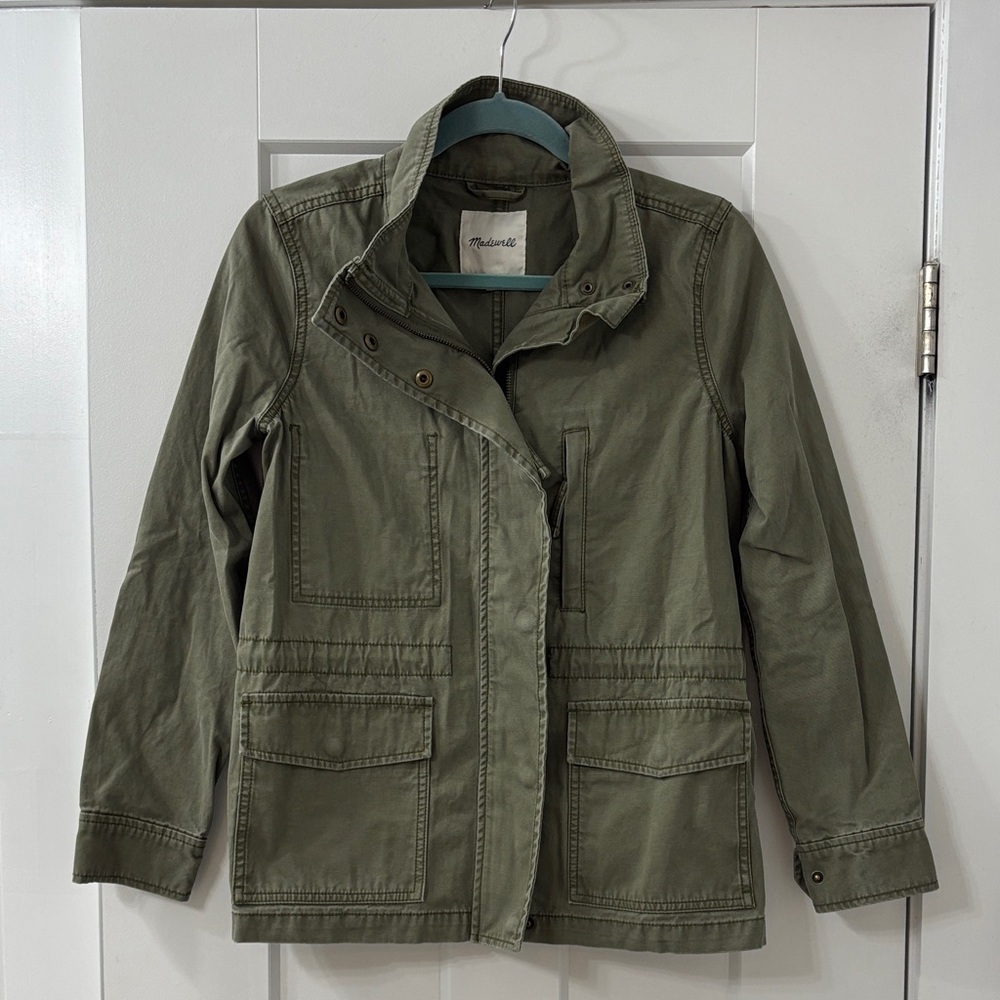 Madewell Olive Utility Jacket
